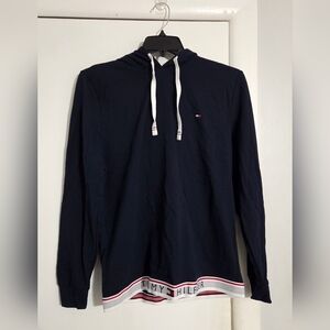 Tommy Hilfiger Navy Sleepwear with Red Accent Size Medium